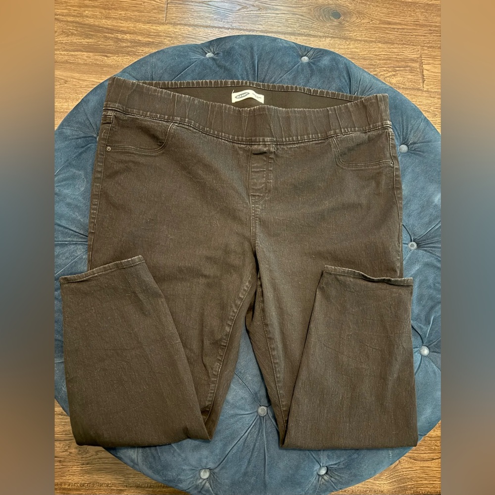 Old Navy black denim jeans- size 28